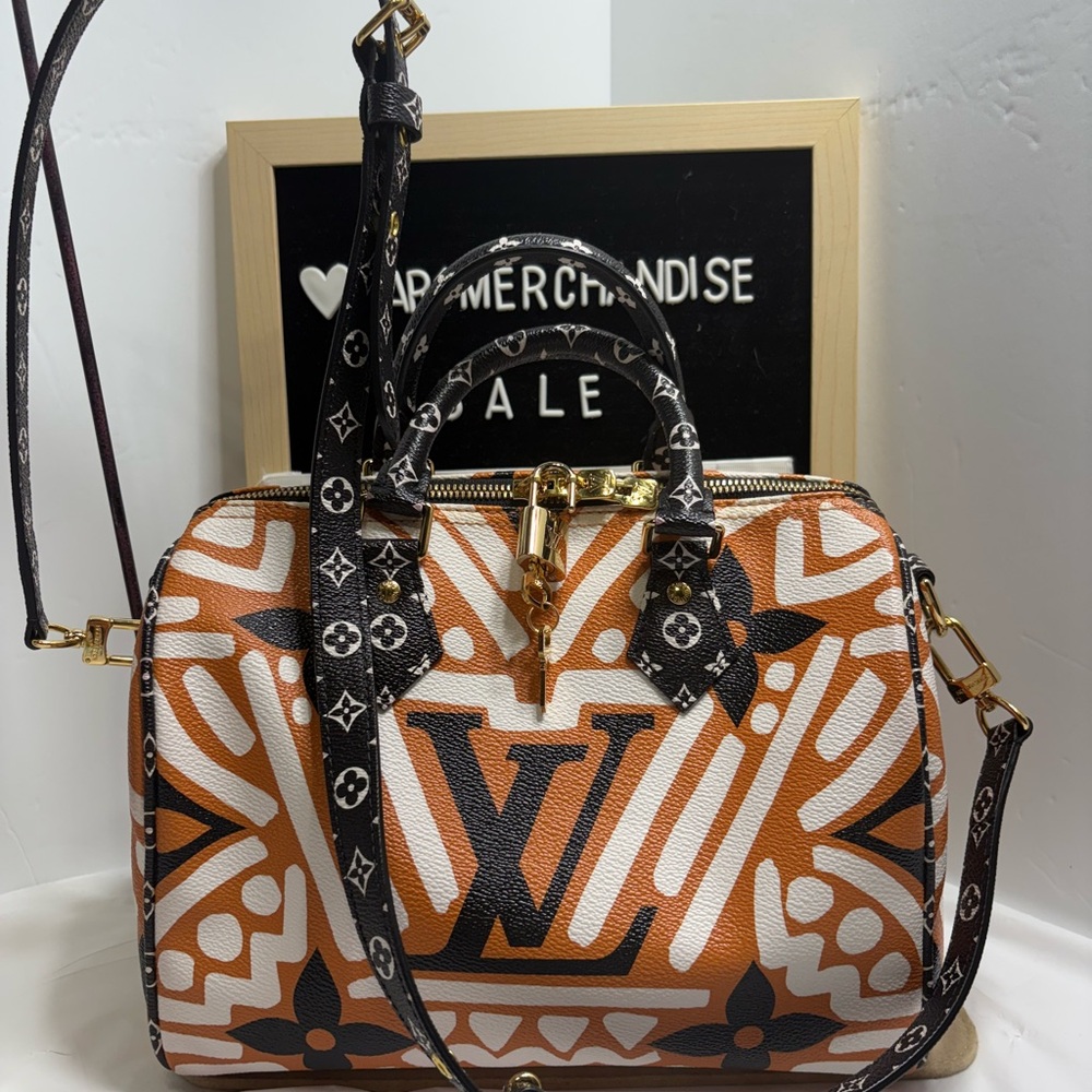 Louis Vuitton Speedy25 Bandouliere CraftySpecial Edition